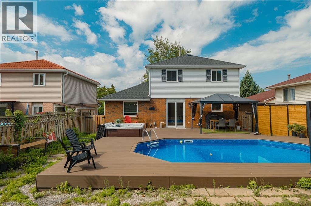 22 Driftwood Drive, Kitchener, ON - Outdoor With In Ground Pool