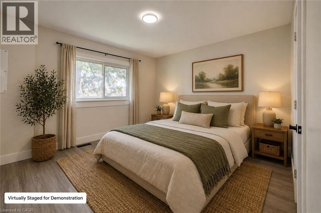 AI-generated for demonstration purposes only - 361 Prospect Avenue, Kitchener, ON - Indoor Photo Showing Bedroom