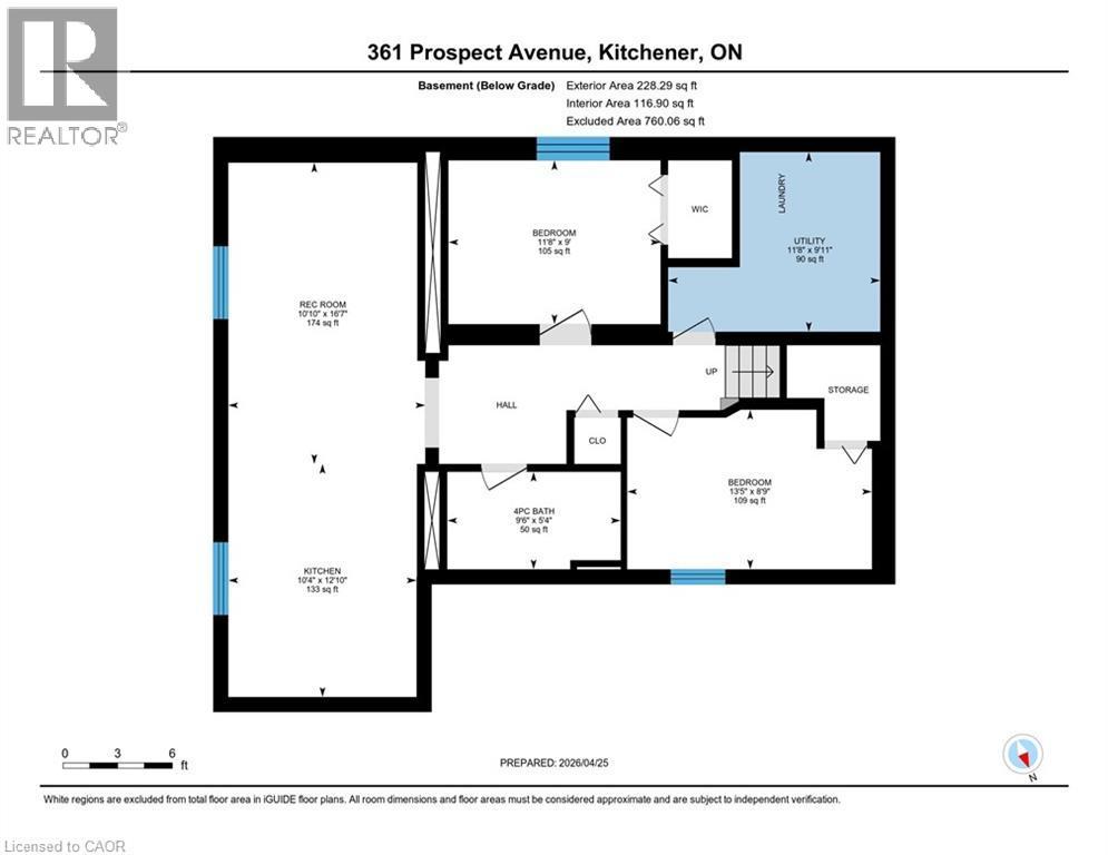 Floor plan - 361 Prospect Avenue, Kitchener, ON - Other
