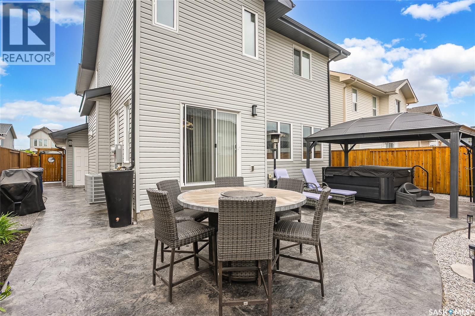 419 Kensington Boulevard, Saskatoon, SK - Outdoor With Deck Patio Veranda With Exterior