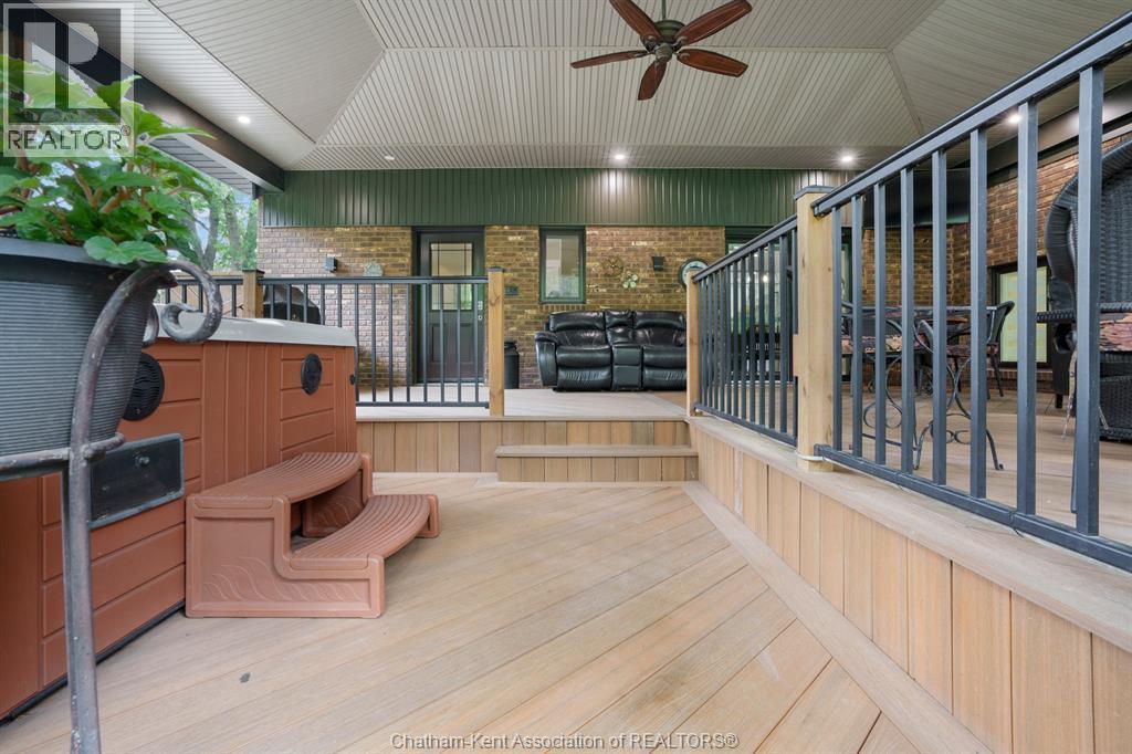 22780 Creek Road, Chatham, ON - Outdoor With Deck Patio Veranda With Exterior