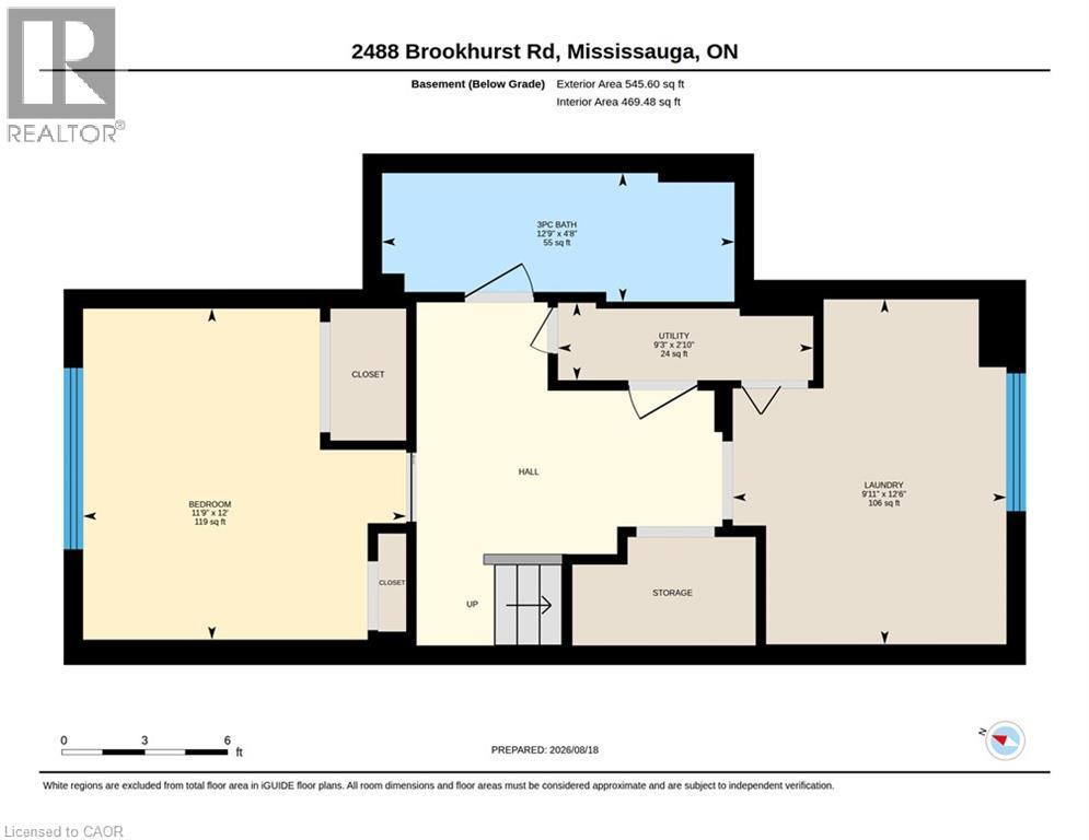 Floor plan - 2488 Brookhurst Road, Mississauga, ON - Other