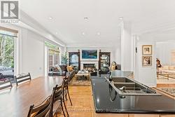 Combined Eat-In Kitchen & Family W 2 Exits To Deck - 