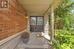 Covered Front Entrance W Double Doors - 