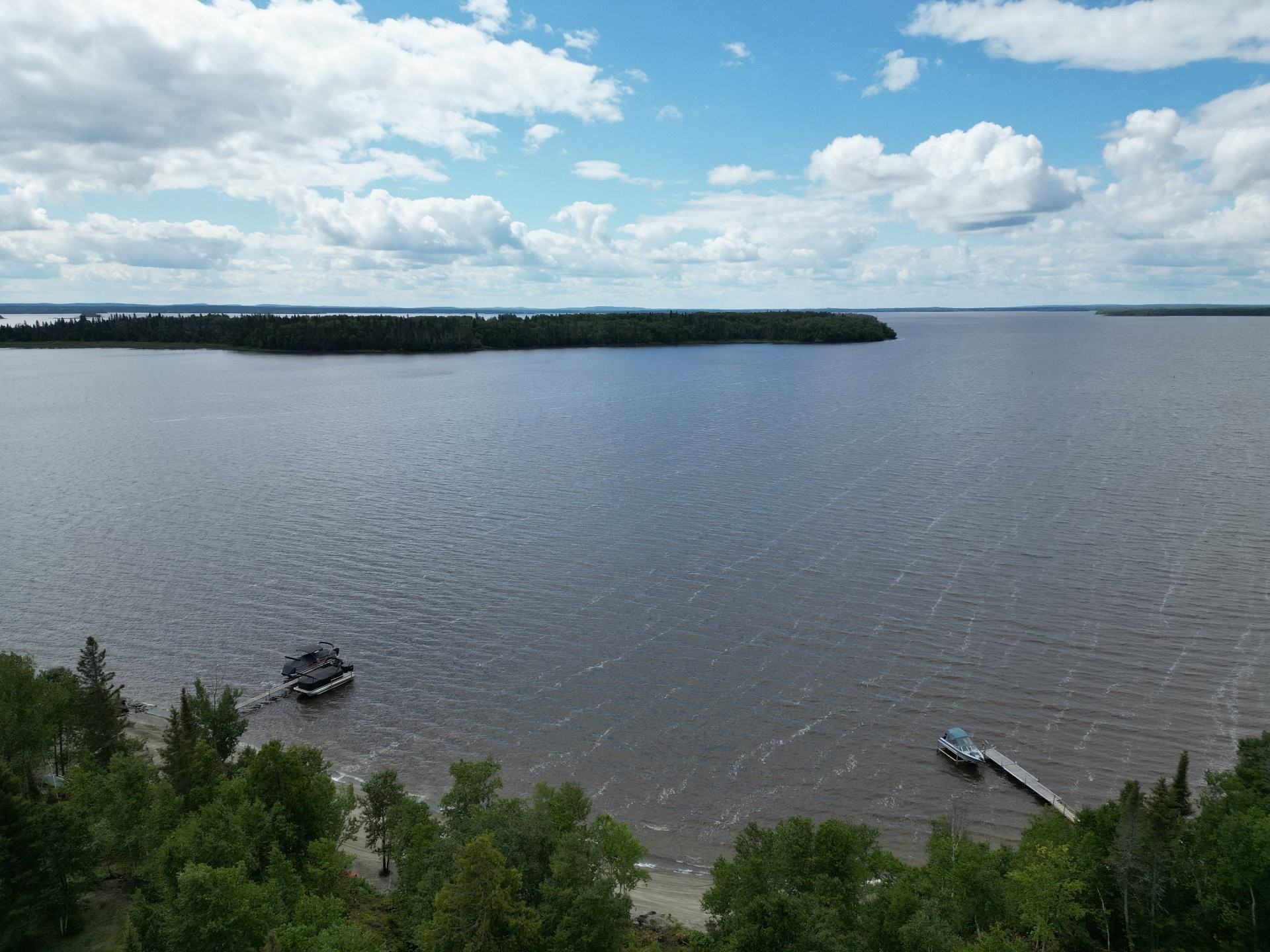 Aerial View - 7 Ch. Proulx, Val-D'Or, QC - Outdoor With Body Of Water With View