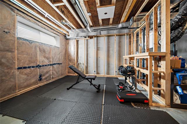 47 Highwater Path, Winnipeg, MB - Indoor Photo Showing Basement