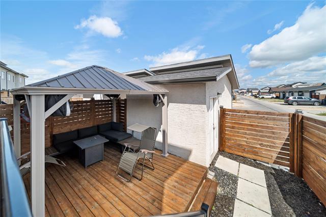 47 Highwater Path, Winnipeg, MB - Outdoor With Deck Patio Veranda With Exterior
