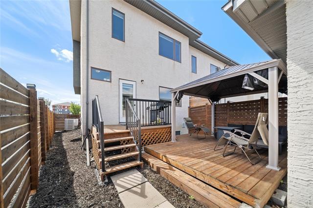 47 Highwater Path, Winnipeg, MB - Outdoor With Deck Patio Veranda With Exterior