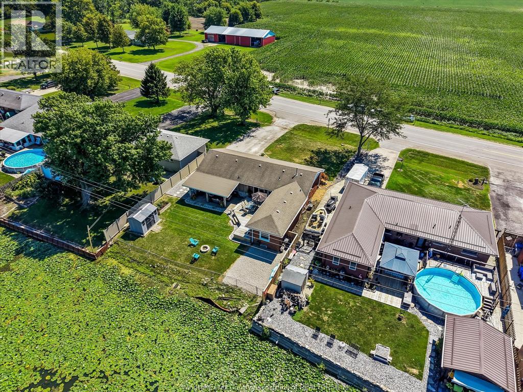 561 County Rd 2, Lakeshore, ON - Outdoor With Above Ground Pool With View