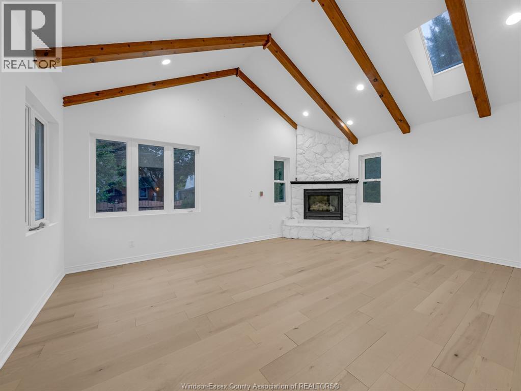 2584 Chilver, Windsor, ON - Indoor With Fireplace