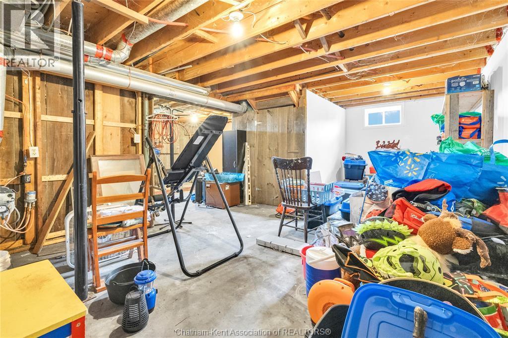 9745 Eberts Line, Chatham-Kent, ON - Indoor Photo Showing Basement