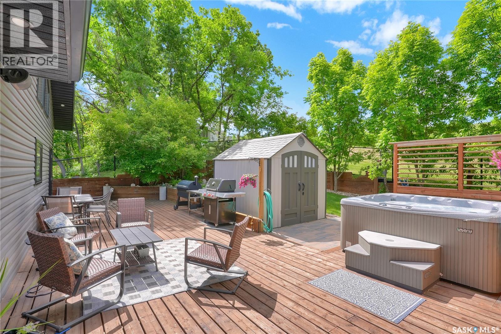 507 Tatanka Drive, Buffalo Pound Lake, SK - Outdoor With Deck Patio Veranda With Exterior