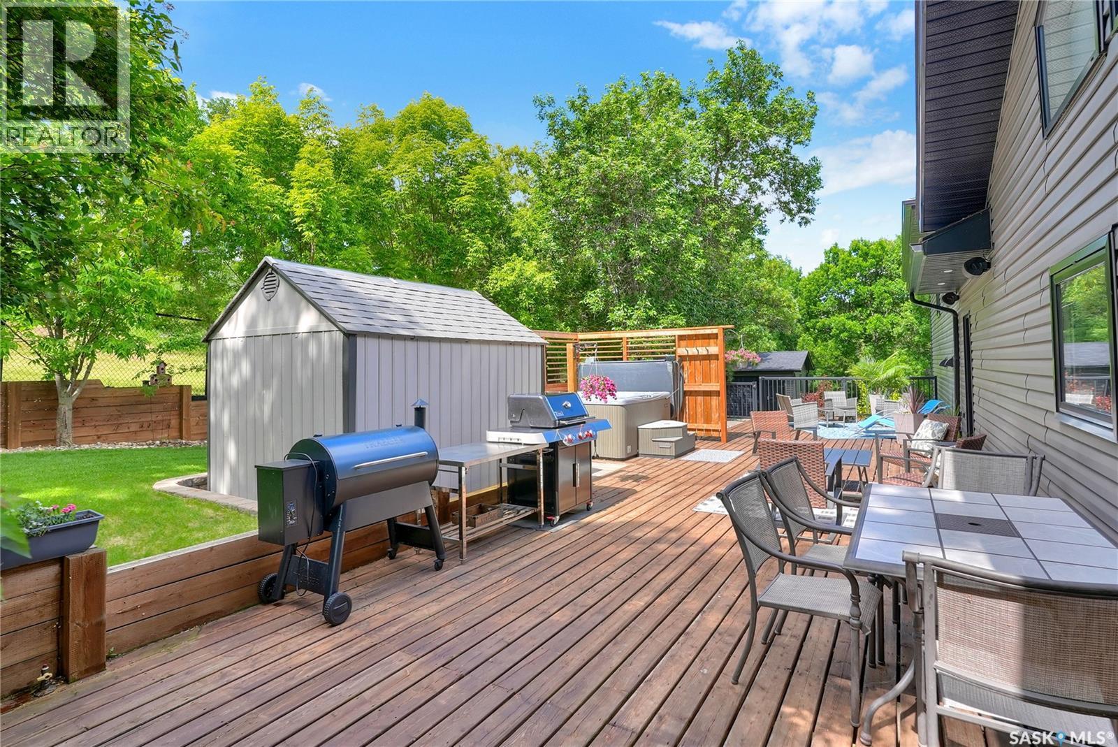 507 Tatanka Drive, Buffalo Pound Lake, SK - Outdoor With Deck Patio Veranda With Exterior