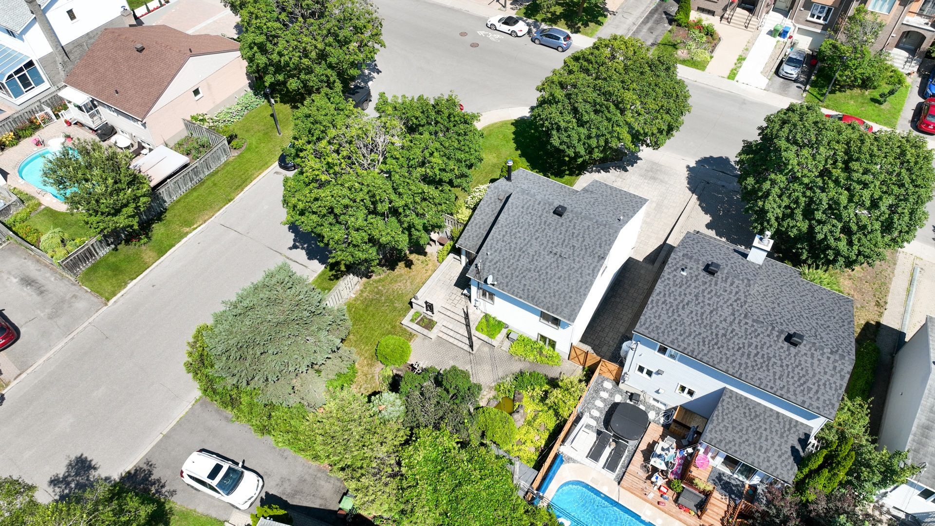 Aerial View - 15963 Rue Bellerive, Montréal (Rivière-Des-Prairies/Pointe-Aux-Trembles), QC - Outdoor With View