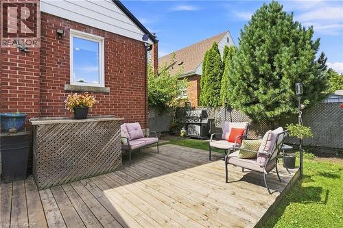 111 Sharon Avenue, Hamilton, ON - Outdoor With Deck Patio Veranda With Exterior