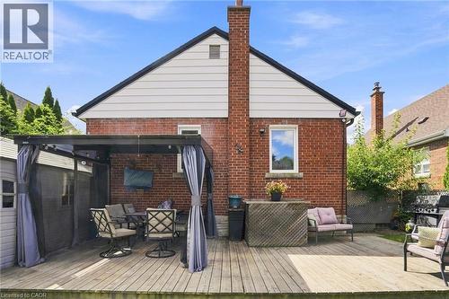 111 Sharon Avenue, Hamilton, ON - Outdoor With Deck Patio Veranda With Exterior