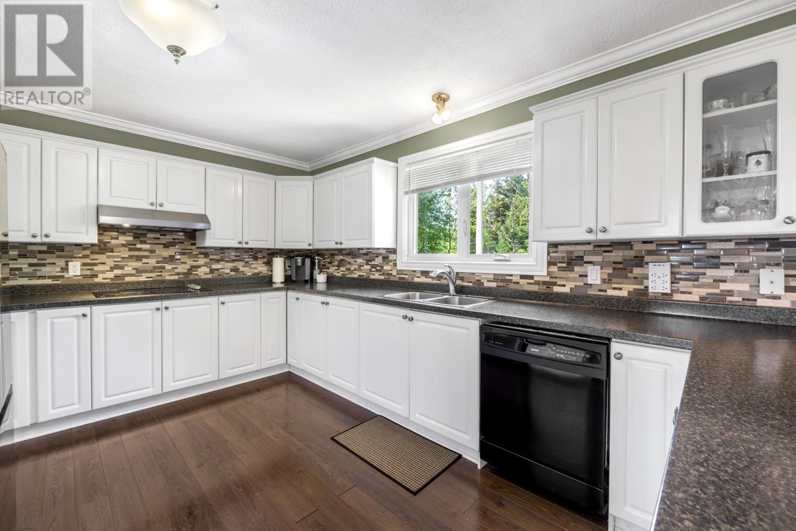 12 Riverview Place, Torbay, NL - Indoor Photo Showing Kitchen With Double Sink
