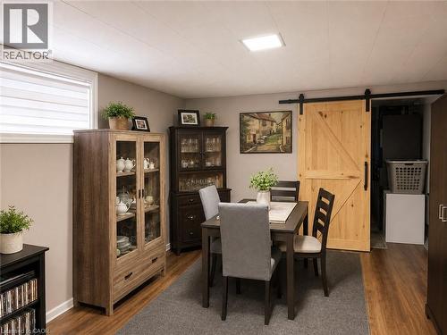 Virtually Staged - 144 Rendell Boulevard, Hamilton, ON - Indoor Photo Showing Dining Room