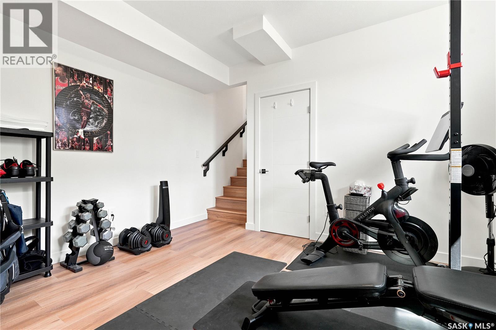 902 Bentley Manor, Saskatoon, SK - Indoor Photo Showing Gym Room