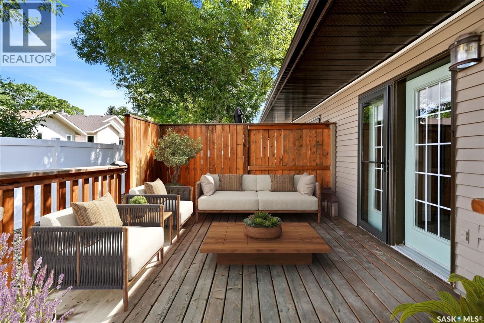 3309 Brookshire Lane, Regina, SK - Outdoor With Deck Patio Veranda With Exterior