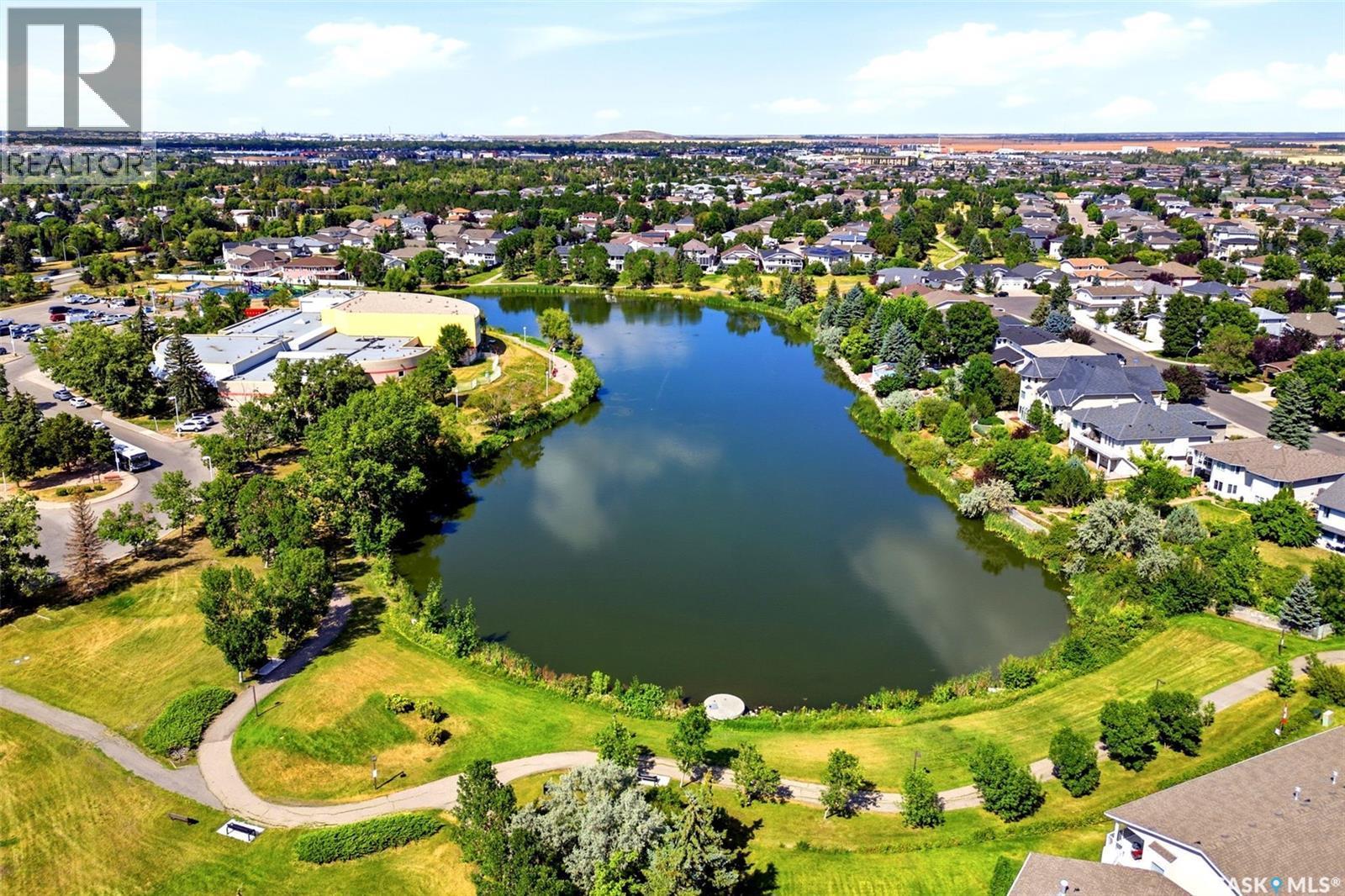 3309 Brookshire Lane, Regina, SK - Outdoor With Body Of Water With View
