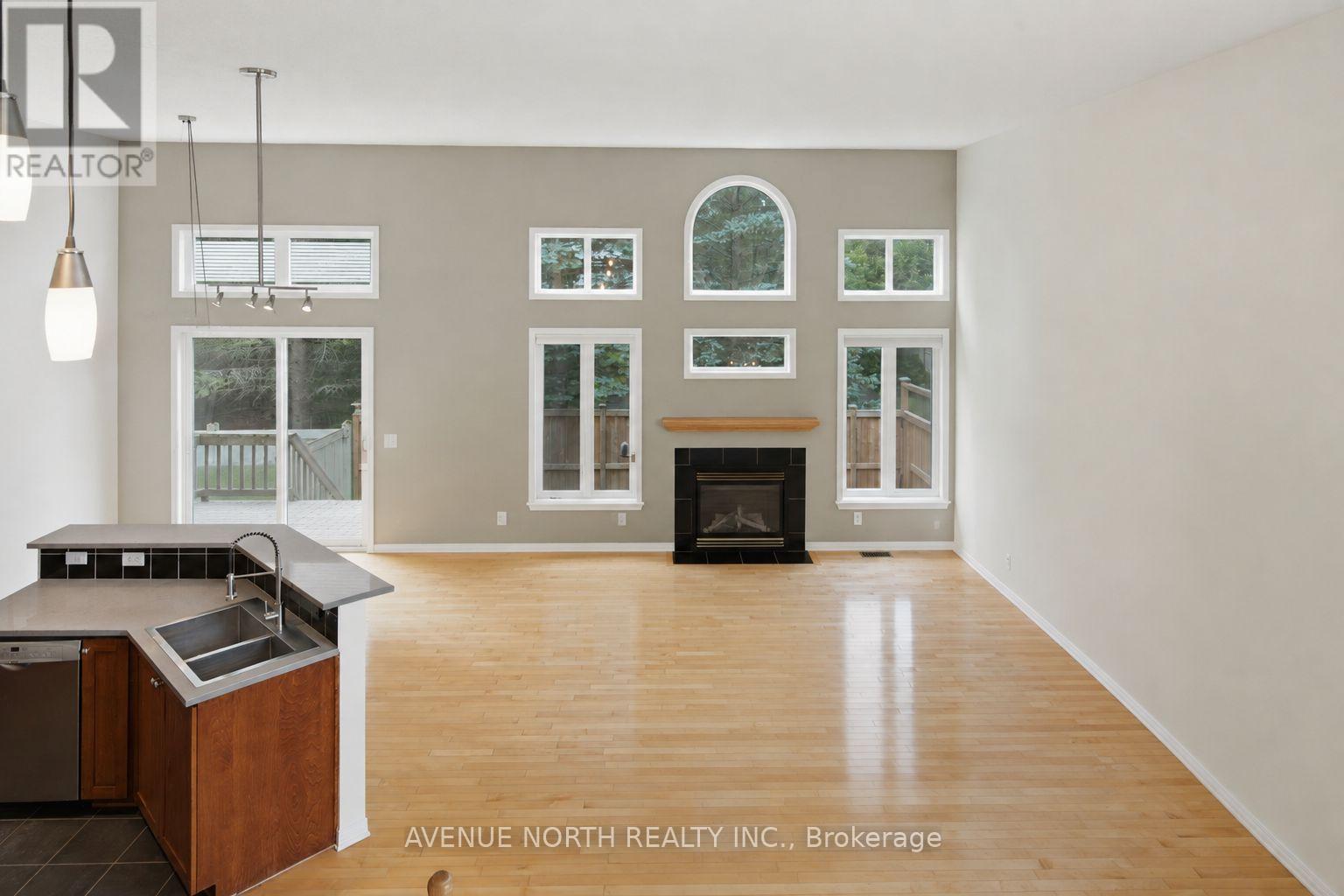 141 Gladeview Private, Ottawa, ON - Indoor Photo Showing Other Room With Fireplace