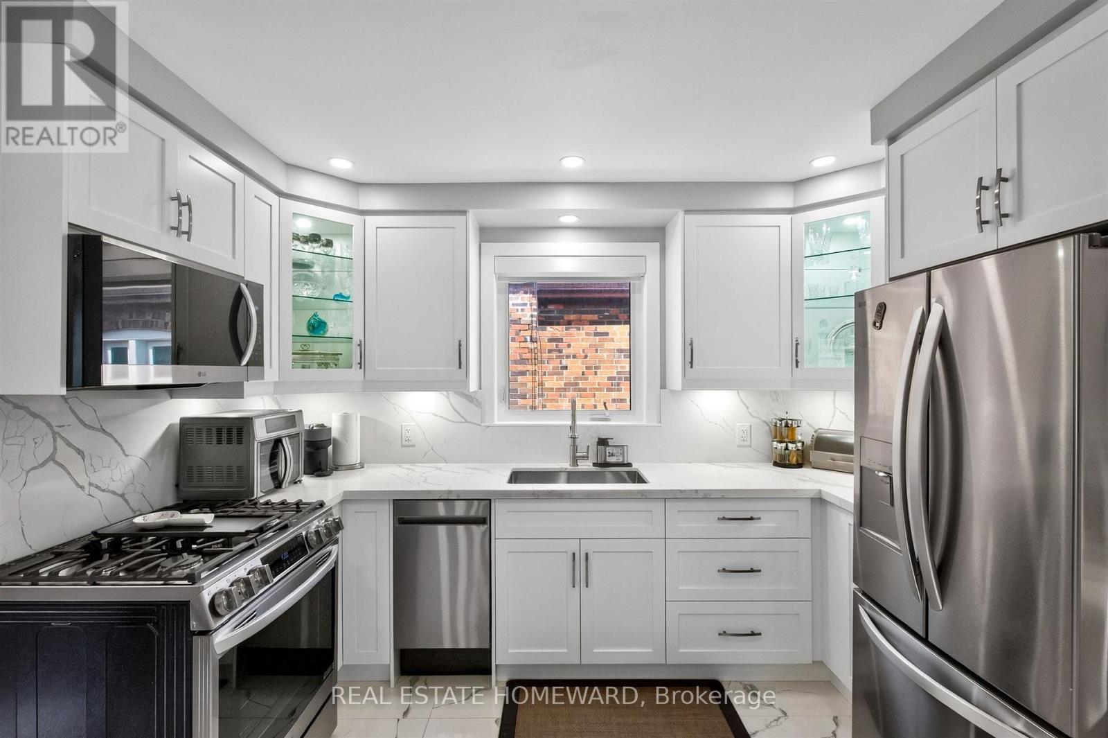 413 O'Connor Drive, Toronto, ON - Indoor Photo Showing Kitchen With Upgraded Kitchen