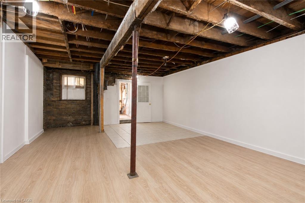 19 Grove Street, Hamilton, ON - Indoor Photo Showing Basement