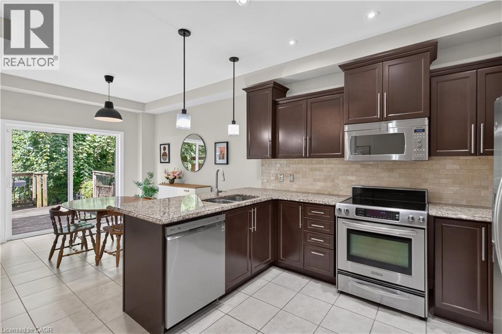 82 Maplevale Drive, Ancaster, ON - Indoor Photo Showing Kitchen With Double Sink