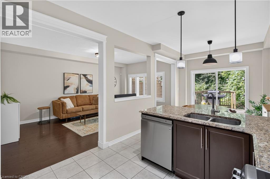 82 Maplevale Drive, Ancaster, ON - Indoor Photo Showing Kitchen With Double Sink