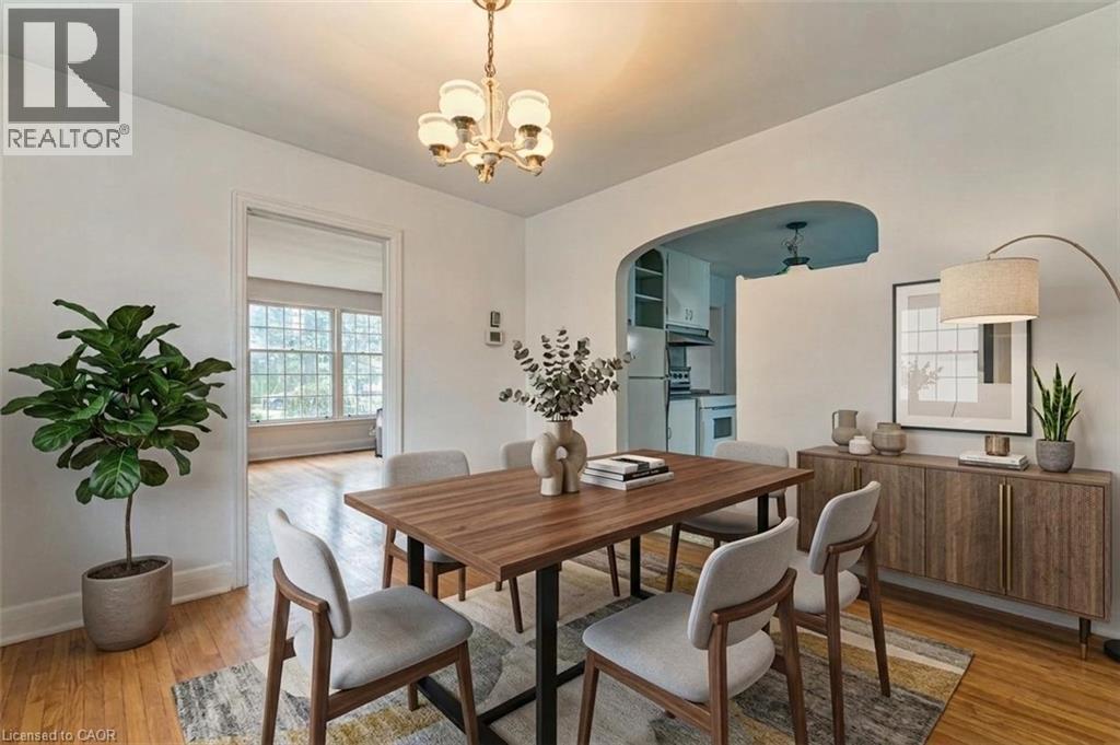 Dining Room Virtually Staged - 321 Highland Park, Cambridge, ON