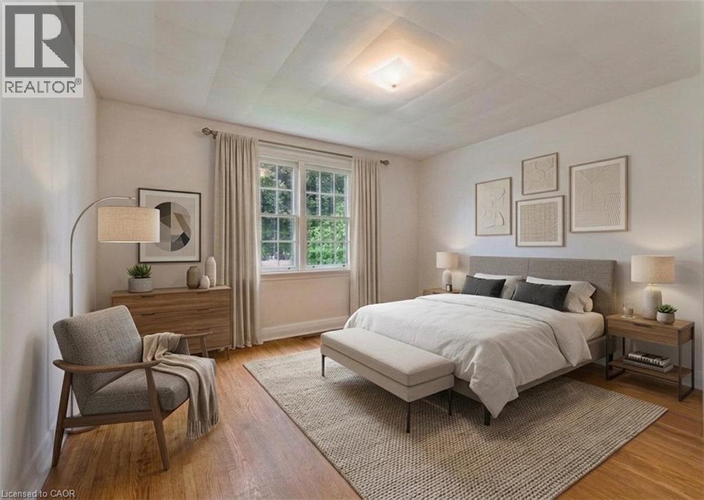 Virtually Staged Bedroom - 321 Highland Park, Cambridge, ON