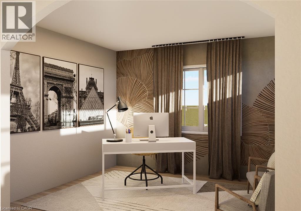 Designer rendering of Den - 321 Highland Park, Cambridge, ON
