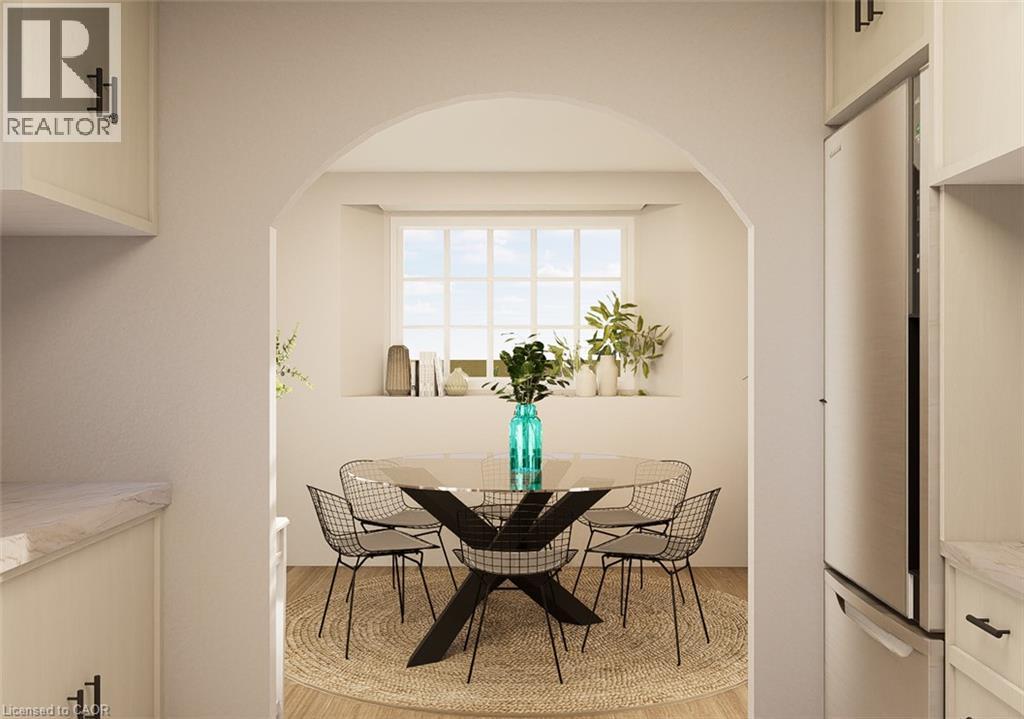 Designer rendering Dining - 321 Highland Park, Cambridge, ON