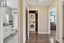 Convenient upstairs laundry - 