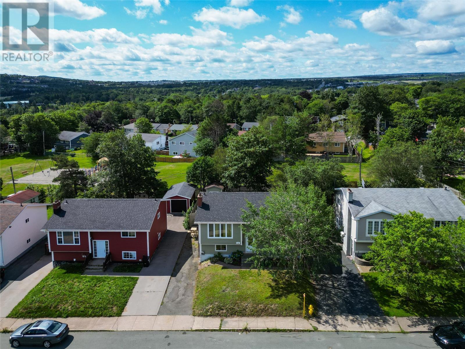 Holbrook Park just beyond the backyard - 22 Holbrook Avenue, St. John'S, NL - Outdoor With View