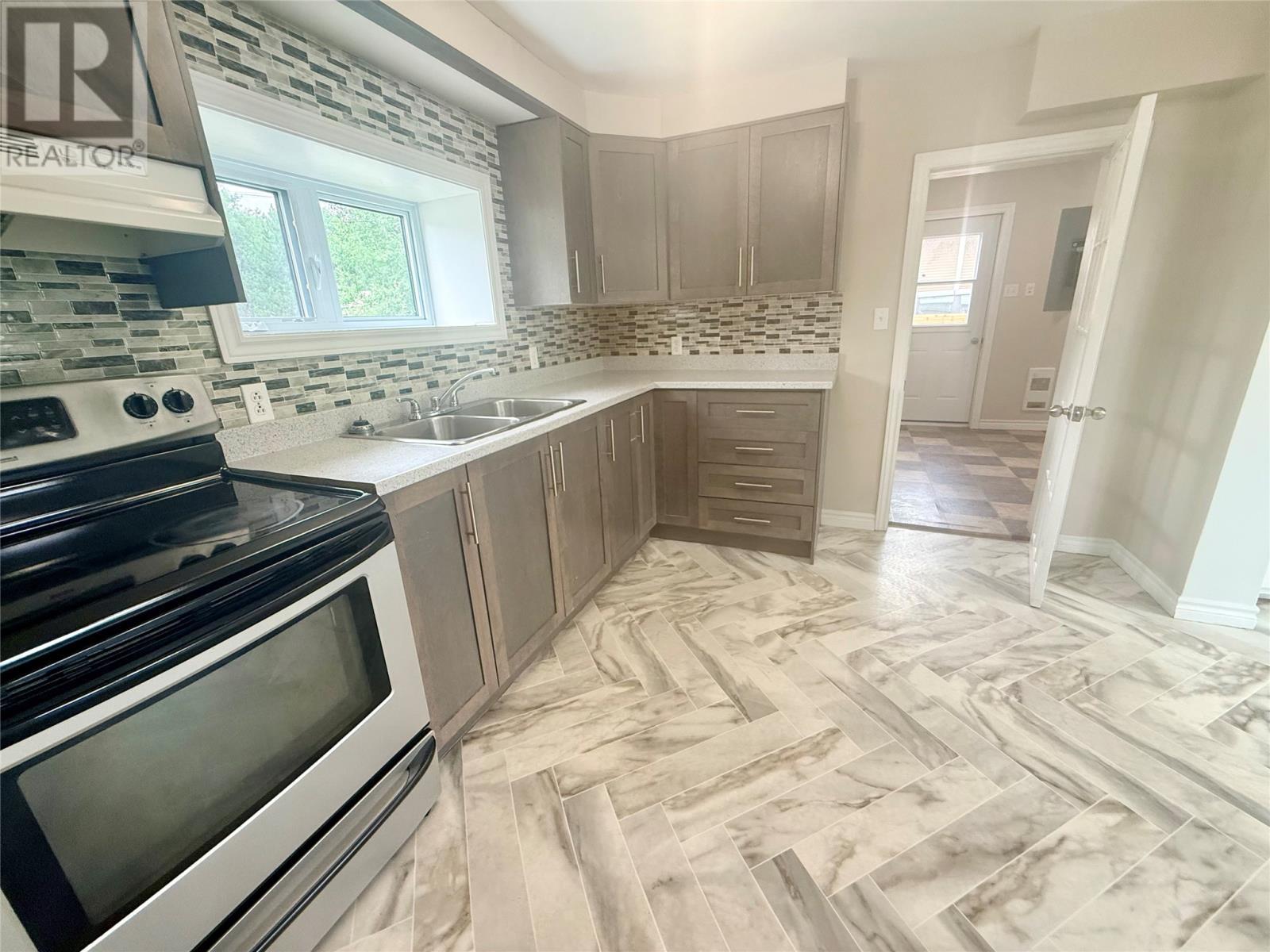 2 Eighteenth Avenue, Grand Falls-Windsor, NL - Indoor Photo Showing Kitchen With Double Sink
