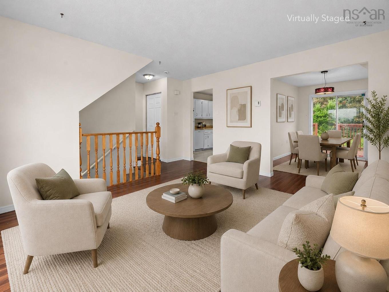1B Smith Avenue, Cole Harbour, NS - Indoor Photo Showing Living Room