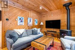 Living Room with Fireplace -