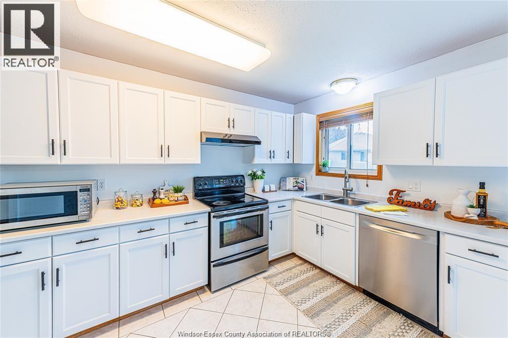 120 Hampton Crescent, Windsor, ON - Indoor Photo Showing Kitchen With Double Sink