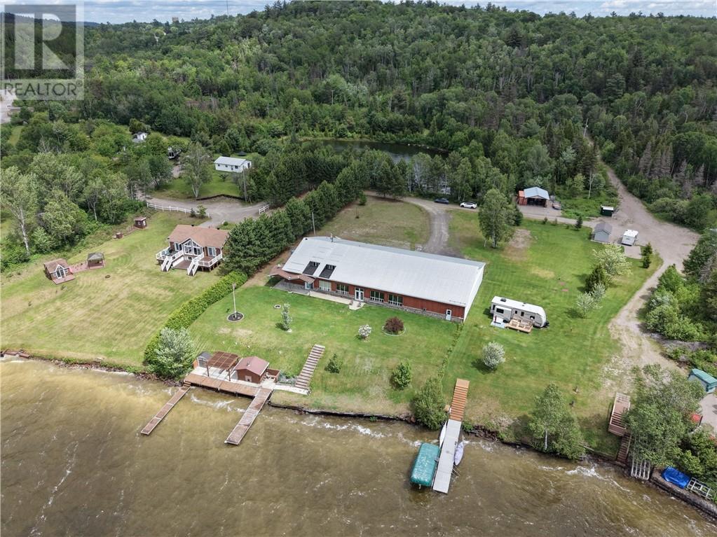 42 Elk'S Club Road, Onaping, ON - Outdoor With Body Of Water With View