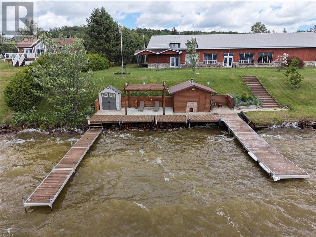 42 Elk'S Club Road, Onaping, ON - Outdoor With Deck Patio Veranda