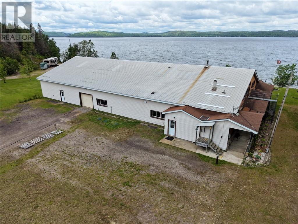 42 Elk'S Club Road, Onaping, ON - Outdoor With Body Of Water With View