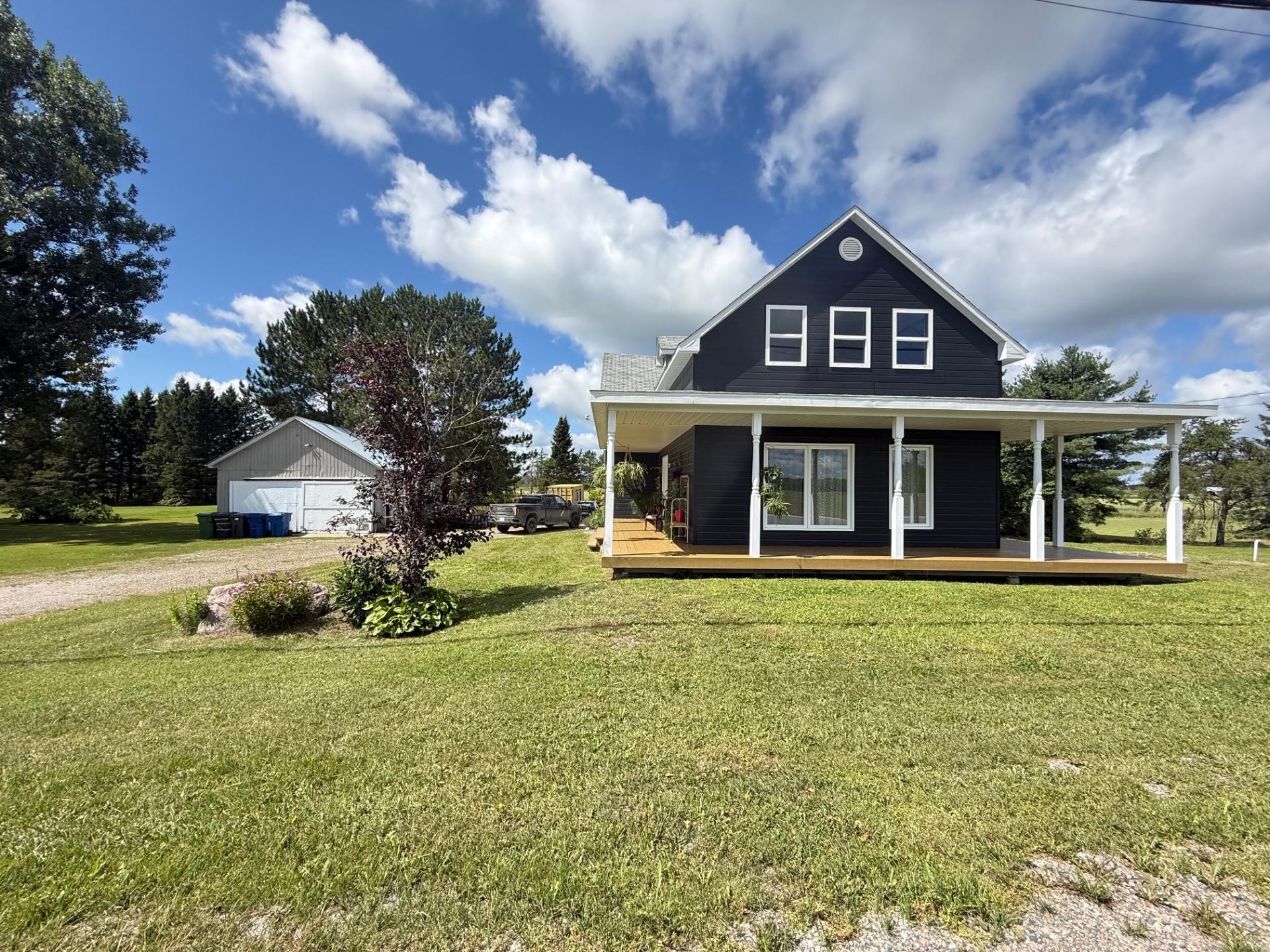Front of Structure - 599 Route 101, Nédélec, QC - Outdoor With Deck Patio Veranda