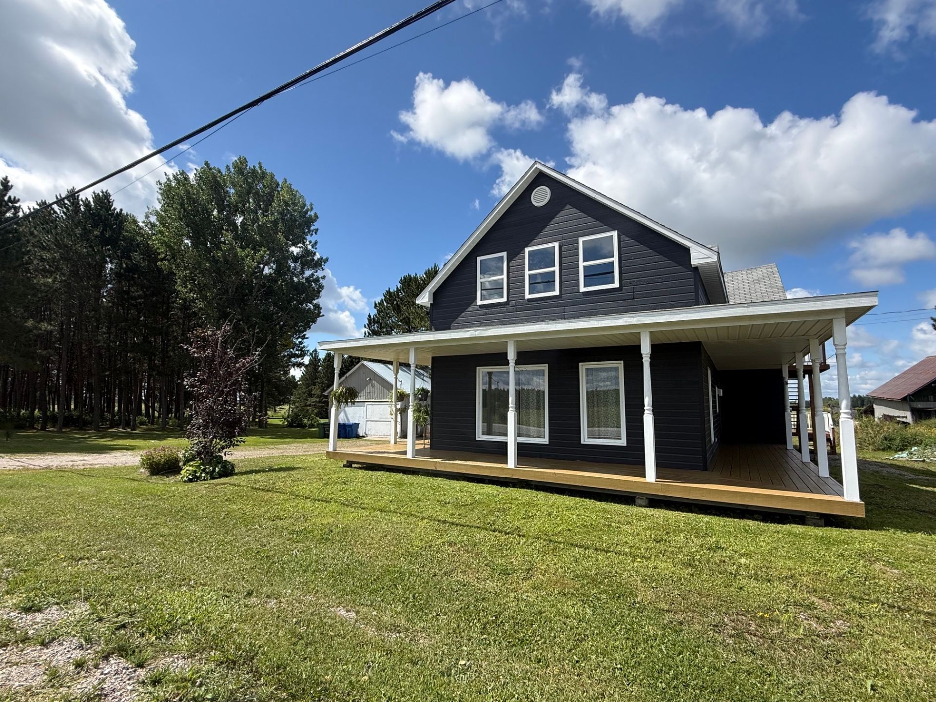 Front of Structure - 599 Route 101, Nédélec, QC - Outdoor With Deck Patio Veranda