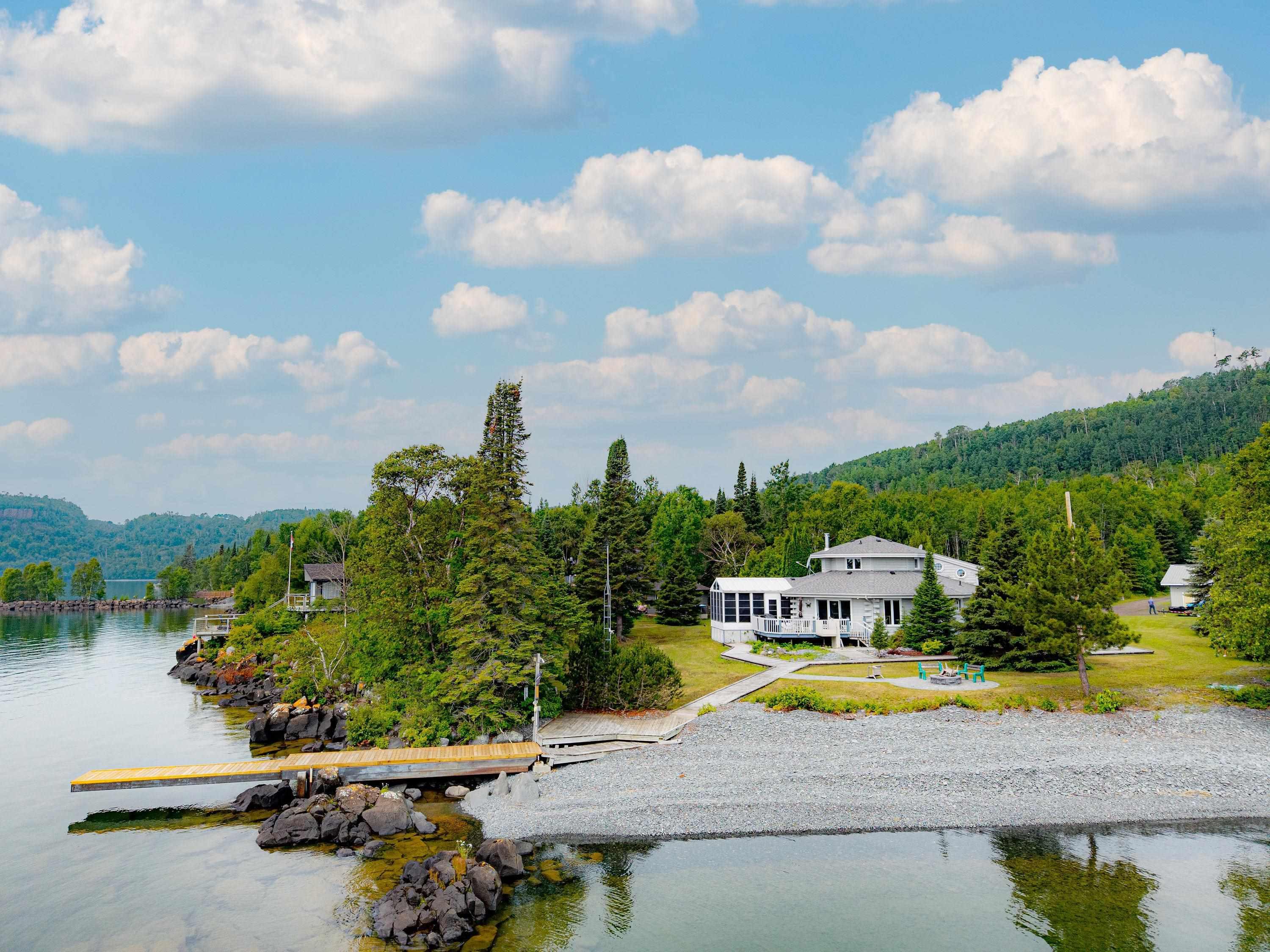 106 Island Avenue, Neebing, ON - Outdoor With Body Of Water With View