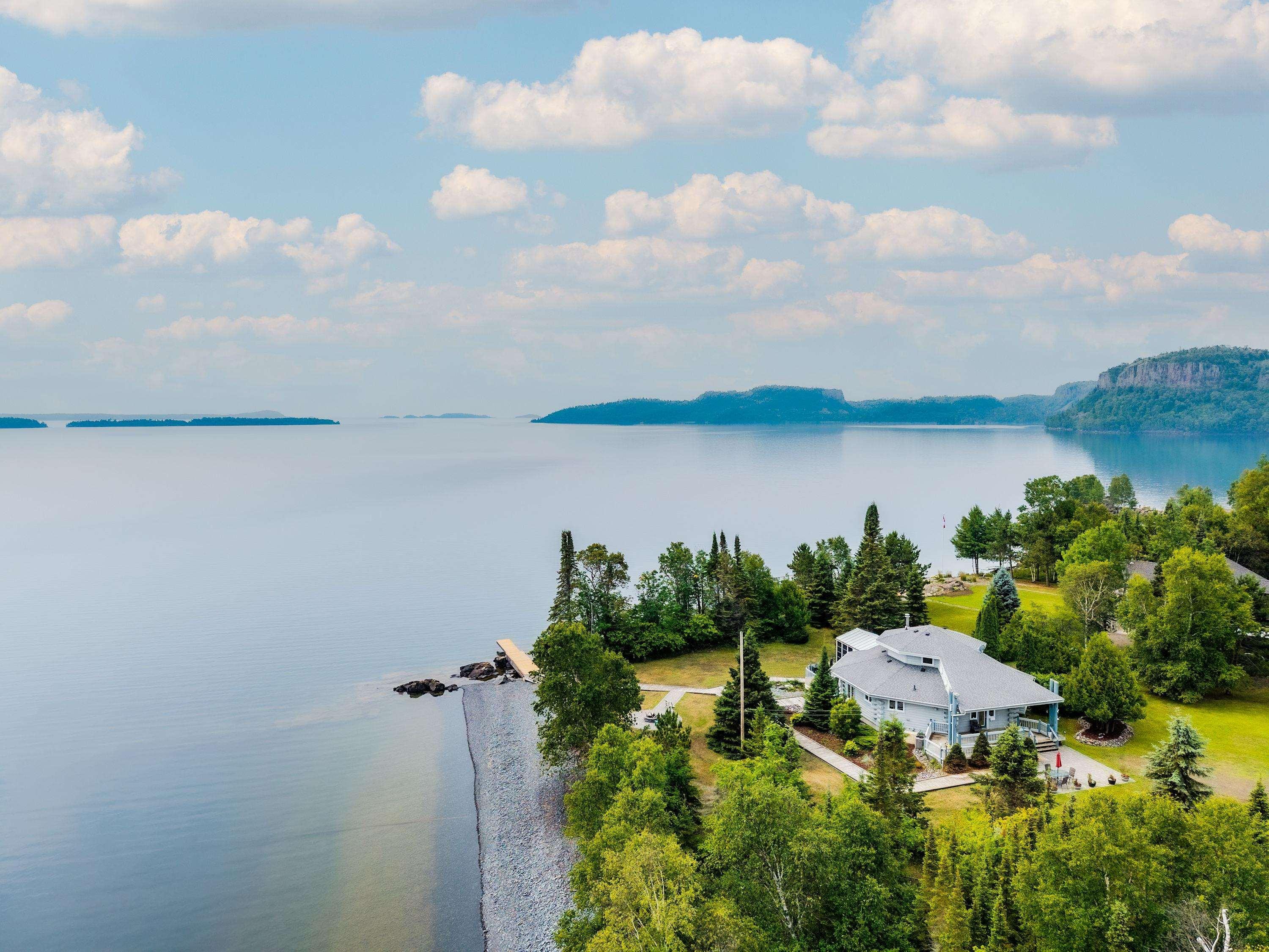 106 Island Avenue, Neebing, ON - Outdoor With Body Of Water With View