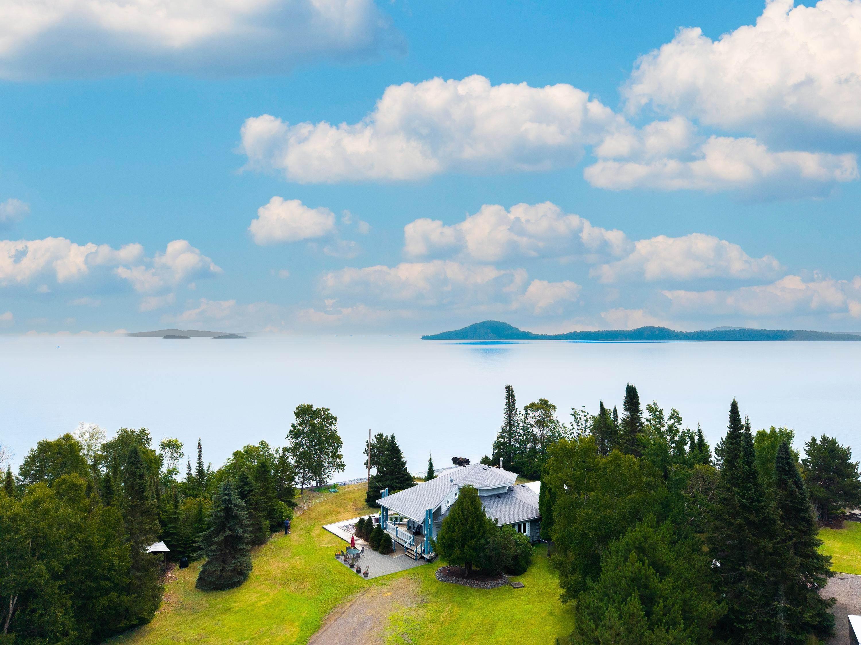 106 Island Avenue, Neebing, ON - Outdoor With Body Of Water With View