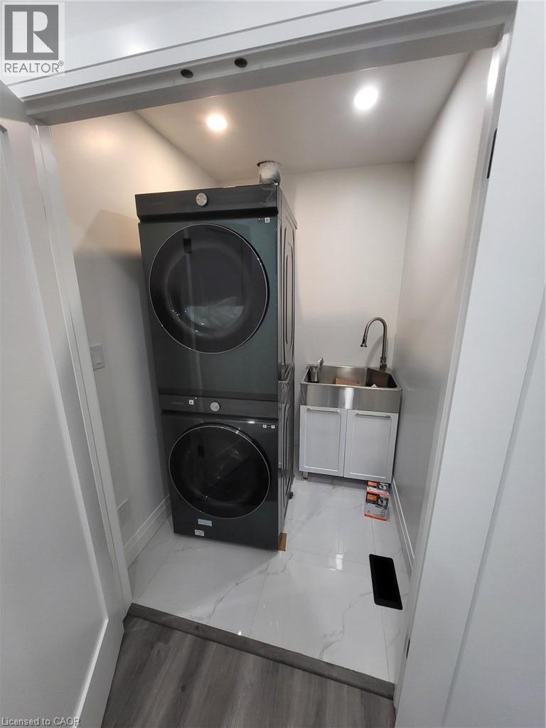 Unit 2 (upper level at rear, typical finish - 169 Fifth Avenue, Kitchener, ON - Indoor Photo Showing Laundry Room
