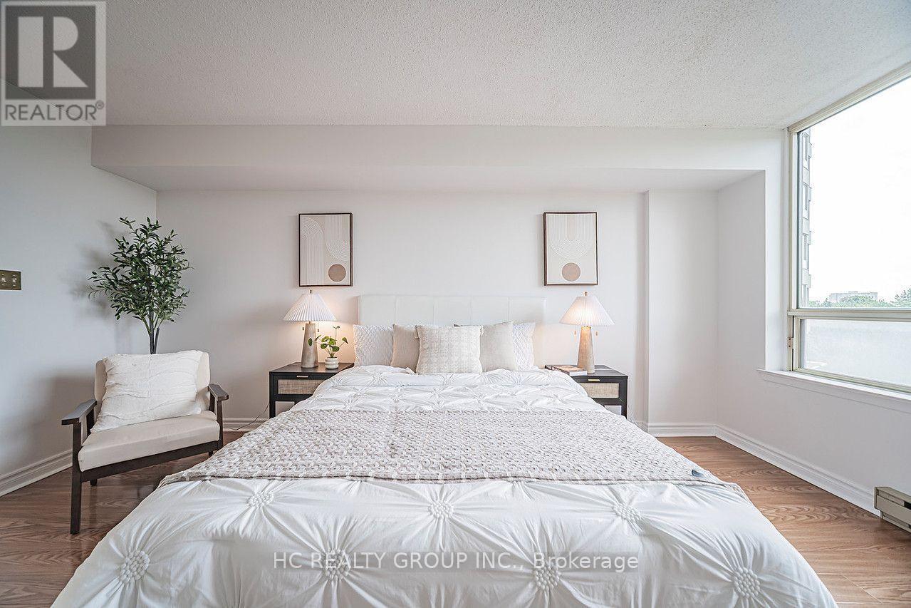 417 - 175 Bamburgh Circle, Toronto, ON - Indoor Photo Showing Bedroom